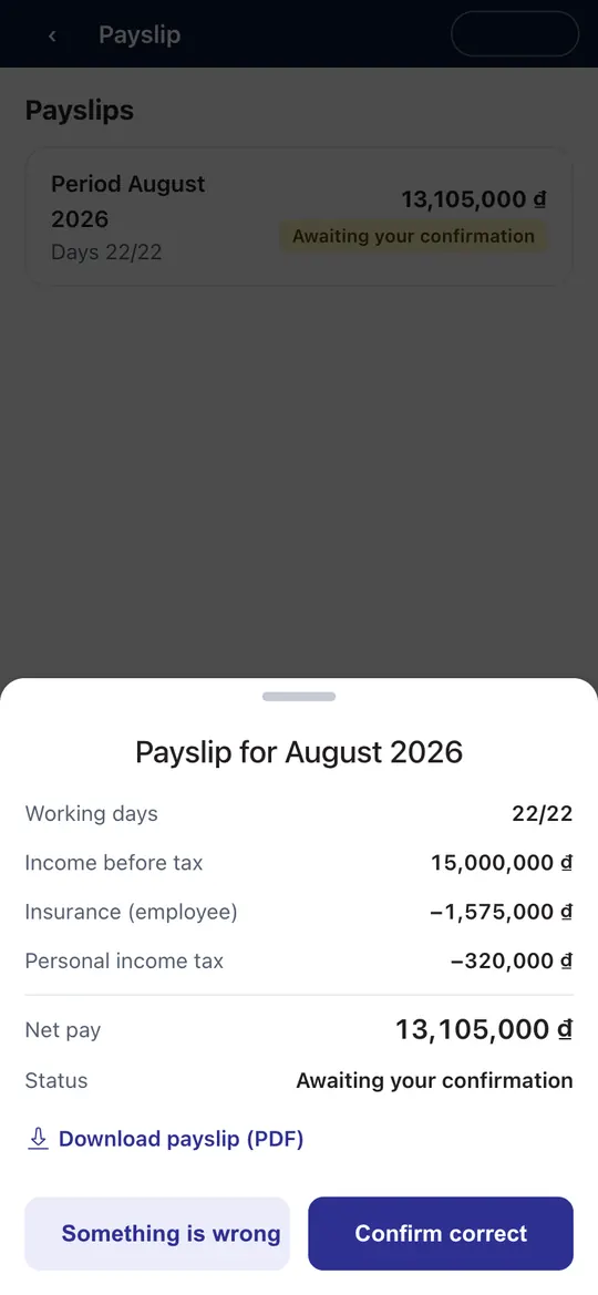 Payslip