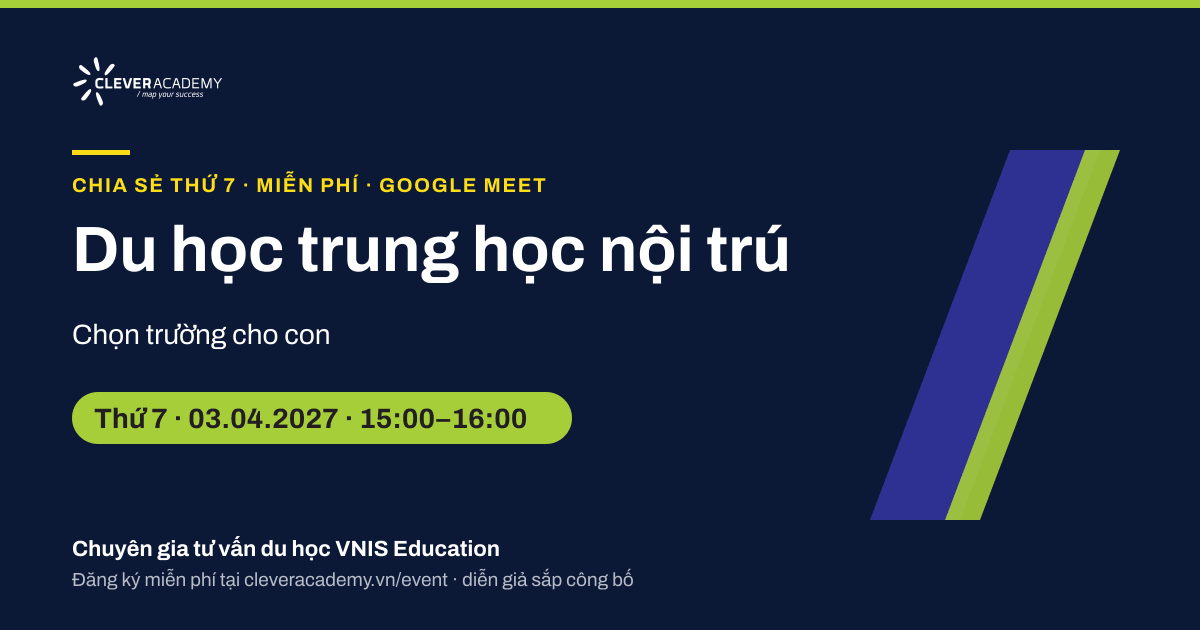 Du học trung học nội trú: chọn trường cho con