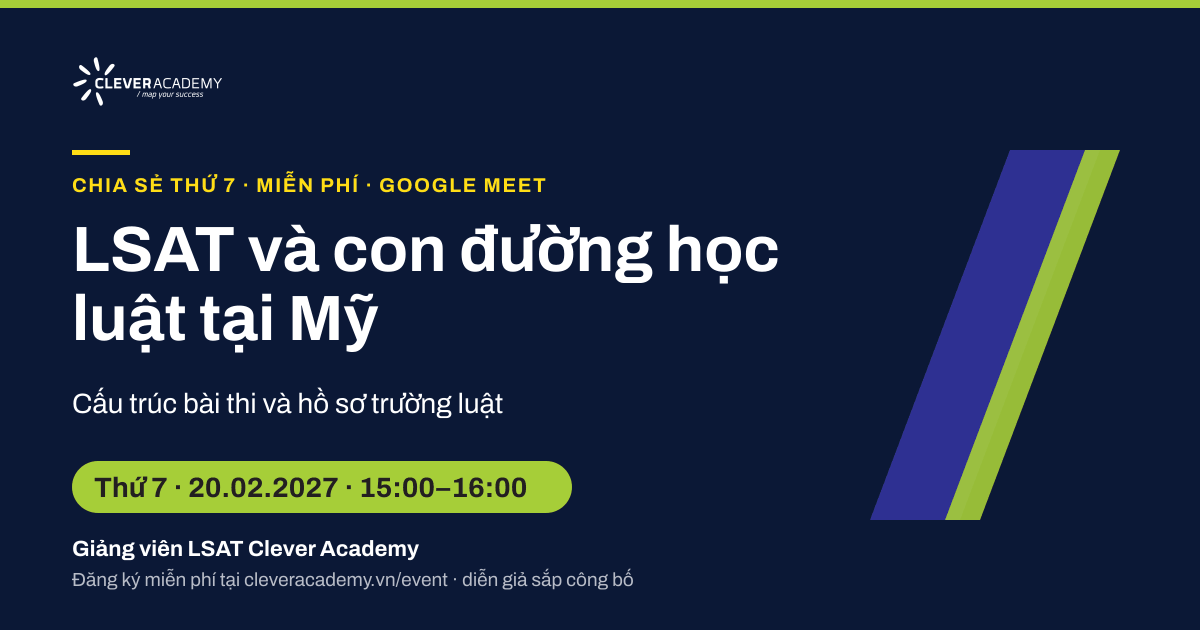 LSAT và con đường học luật tại Mỹ