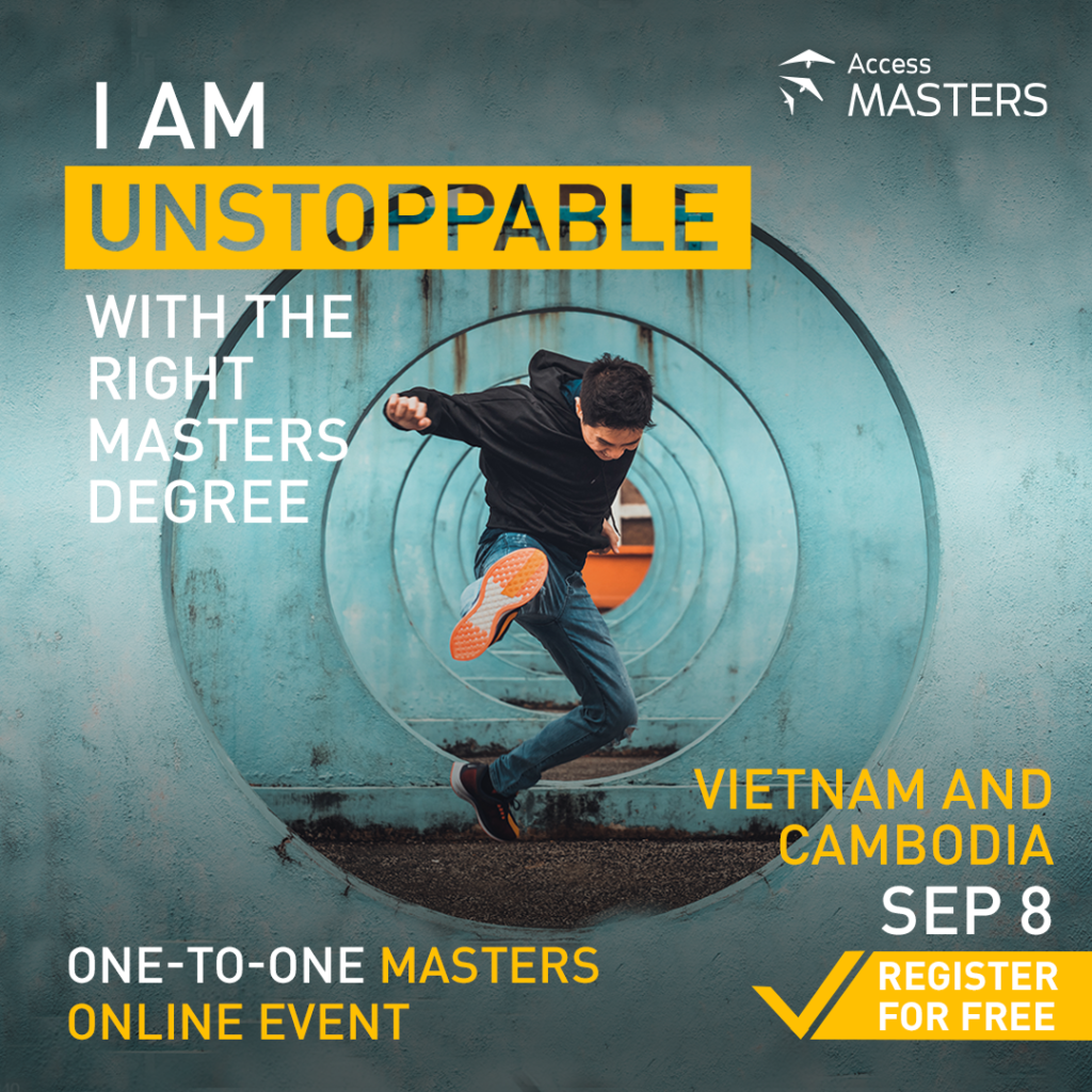 Sự kiện Du học trực tuyến: Access Masters tại Việt Nam (tháng 9/2021)