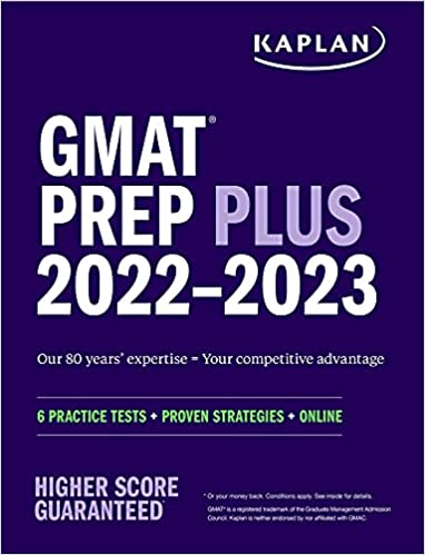 Kaplan's GMAT Prep Plus 2022–2023