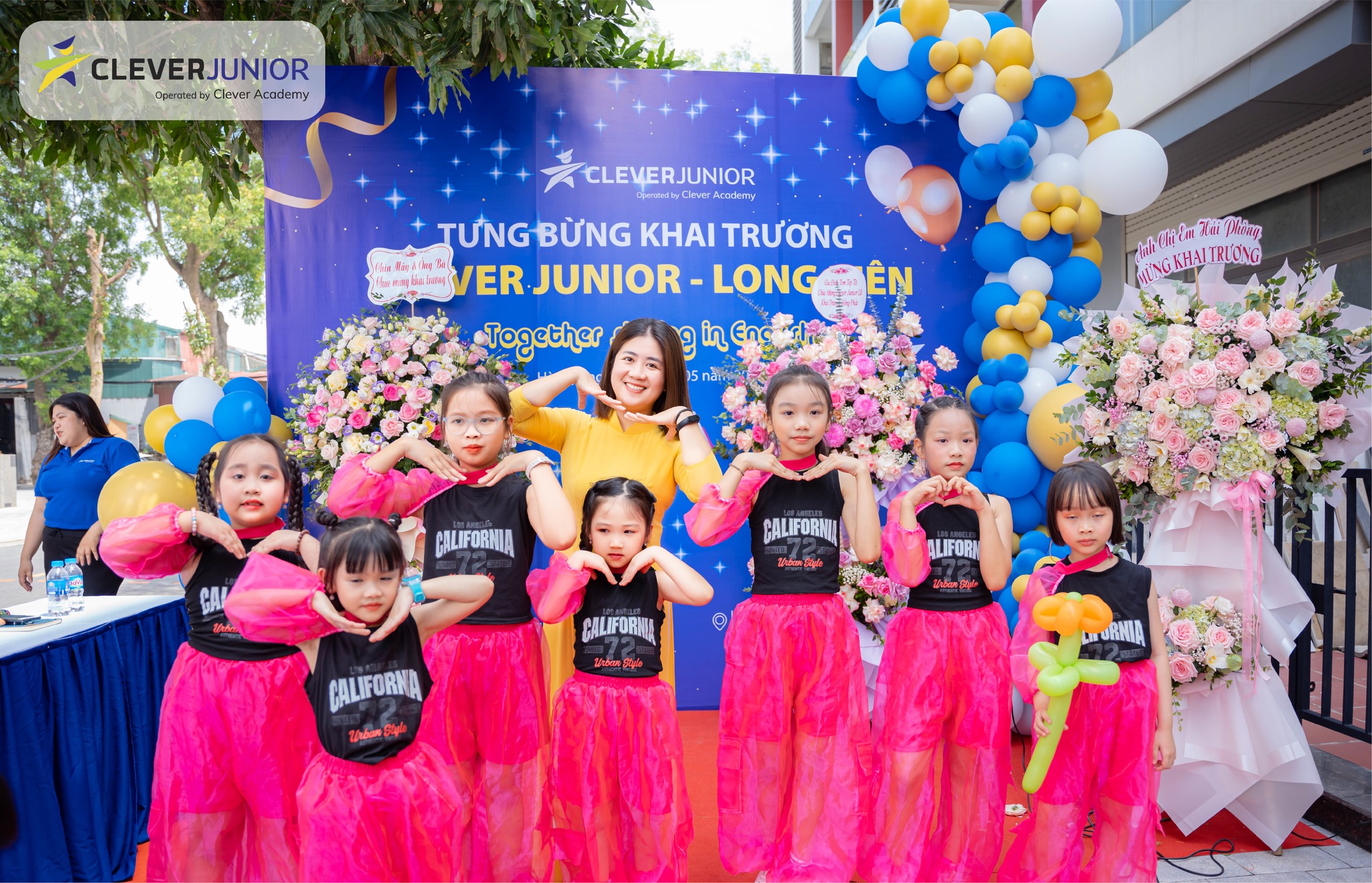 Clever Academy tổ chức Lễ Khai Trương Clever Junior Long Biên